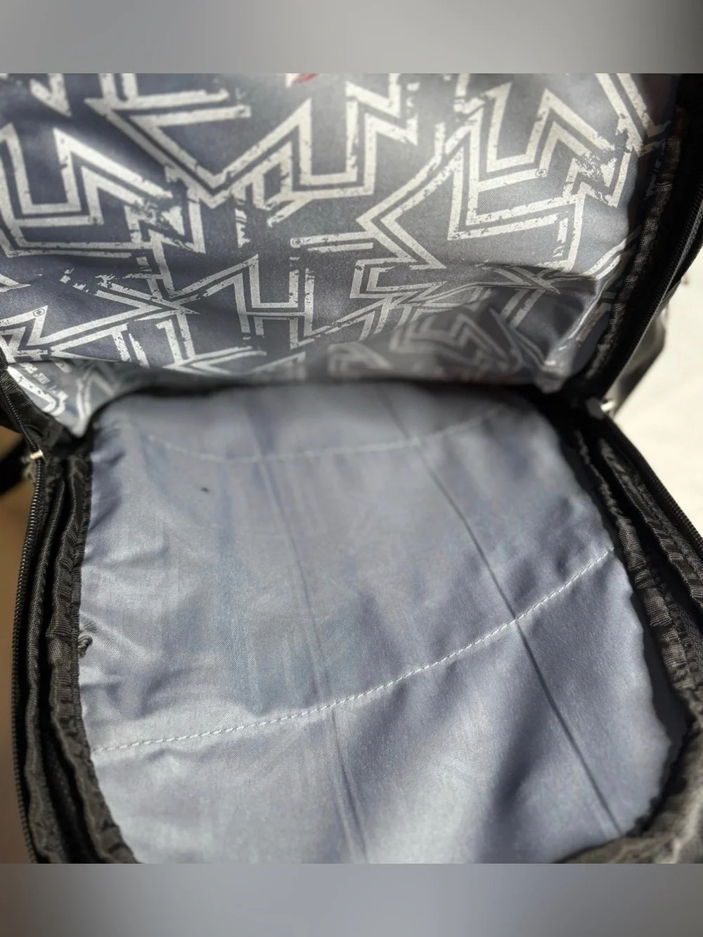 OGIO Bullion Backpack Black/Silver Padded New With Tags Company Logo